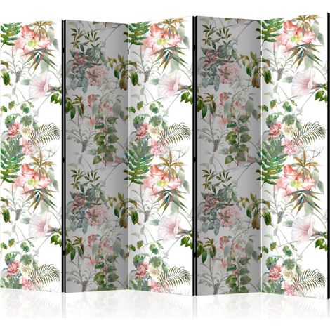 Paravent 5 Volets "Beautiful Garden" 172x225cm (1/2)
