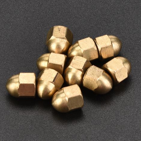 Kit de Rondelles à Tête Bombée Hexagonales en Laiton pour Véhicules (M4, 20 pièces) (1/5)