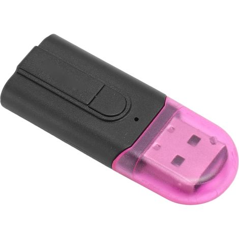 Adaptateur USB Bluetooth 5.3 pour voiture avec réduction de bruit, microphone intégré, récepteur de musique sans fil stéréo et prise auxiliaire 3,5 mm pour PC (1/5)
