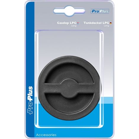 Bouchon de remplissage GPL long sous blister