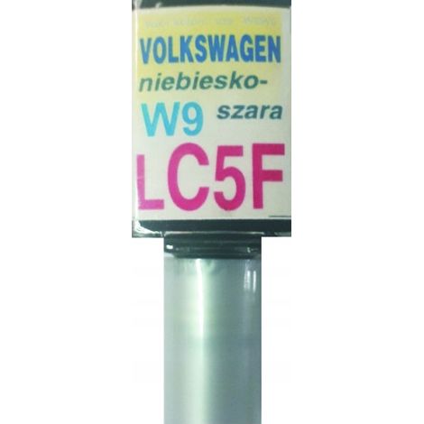 Réparation des rayures de peinture bleu graphite pour VW LC5F W9, 10 ml, arasystem (1/5)