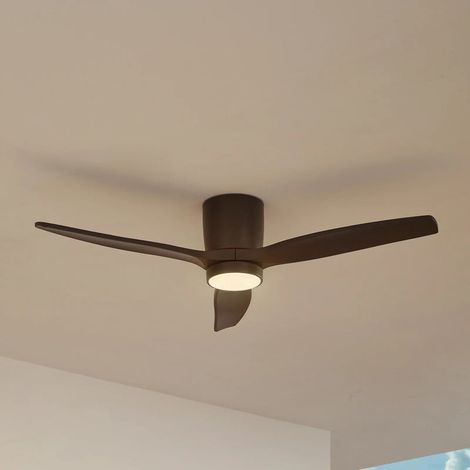 [GEBRAUCHT] B-Ware Lucande Led Deckenventilator Ventilator Sorin Schwarz Ip44 Dc Leise Beleuchtung (1/2)