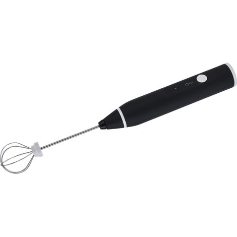 Agitateur électrique à 3 vitesses, mini mixeur à main électrique portatif en acier inoxydable avec sonde amovible, revêtement antiadhésif et flexible. (1/5)
