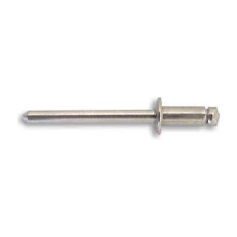 REMACHE 3.0X10 ALUMINIO BRA.100U - BRALO (1/2)