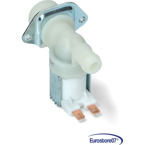 ELETTROVALVOLA 1 VIA 180° LAVATRICE 220 V Uscita Acqua Ø14mm. EL 39
