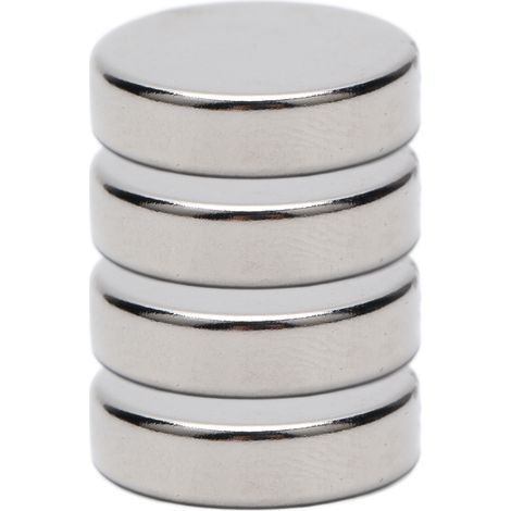 Lot de 30 aimants en néodyme. Aimants ronds et puissants, parfaits pour les loisirs créatifs, les expériences scientifiques, le bricolage et comme aimants pour réfrigérateur. Adaptés à de multiples us (1/5)