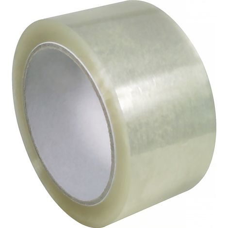 Iks Verpackungsklebeband PP F29 farblos Länge 66 m Breite 75 mm , VE: 6 Rolle (1/2)