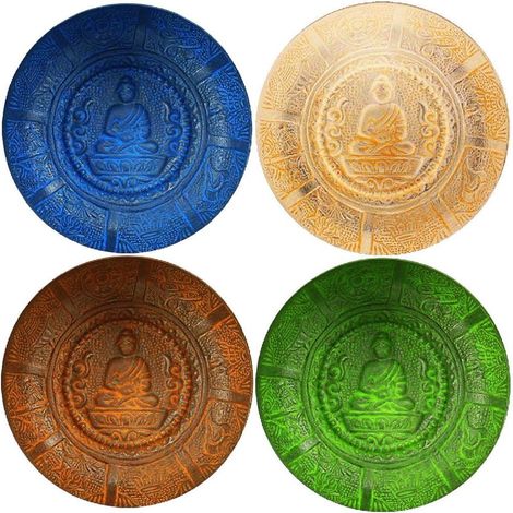 Set de 4 dessous de verres Bouddha