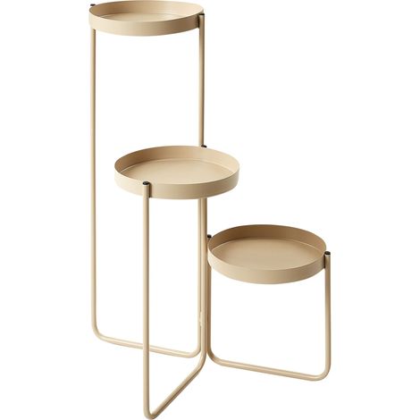 Pflanzenständer FRAGARIA Metall 42 cm Beige (1/5)