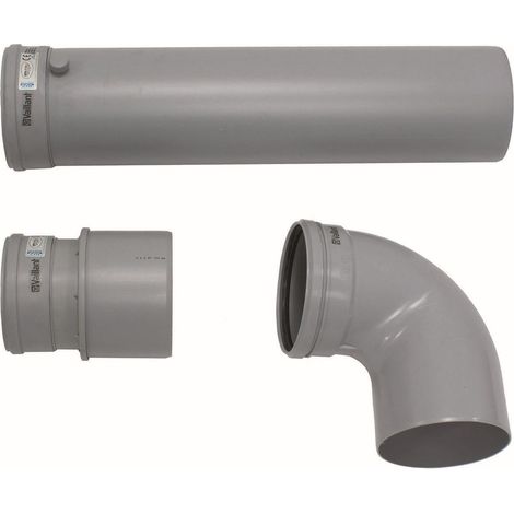 Vaillant Geräte-Anschluss-Set 150-130 mm PP für VKK 806/3-1606/3, 0020060589 (1/2)