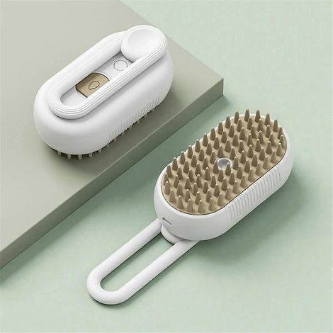 Brosse vapeur rechargeable pour chats, brosse lissante pour chats et-- (1/5)