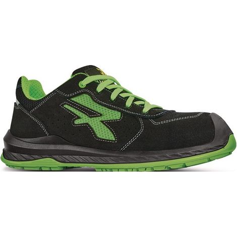 U-Power Canyon S1P SRC ESD Sicherheitsschuhe - 44 EU - Negro /Verde (1/4)