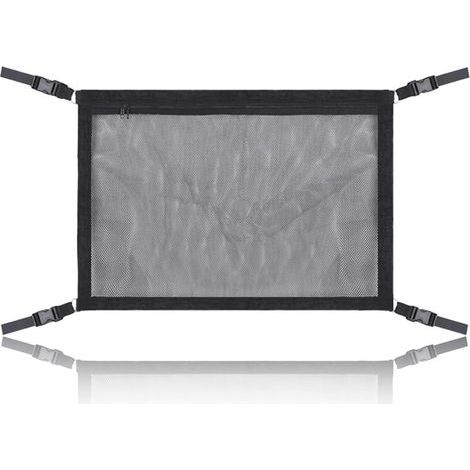 CCYKXA pc Car Roof Storage Net, Car Roof Organizer for Four Armrests in SUVs, Vans, and Trunks. Interior Accessories for Car Camping and Long Trips (70 x 50cm) (1/5)