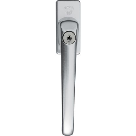AXA Sicherheitsfensterschloss - Dreh - Kipp - Fenstergriff L - Zylinder - Schwarzes Aluminium - F8 - Abschließbar (1/4)