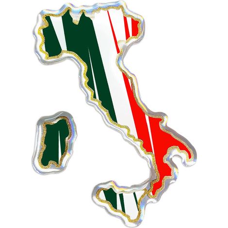 3D Sticker Stivale Italy (1/5)