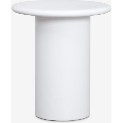 Pack de 2 tables de chevet Ø45 cm en ciment Namara SKLUM