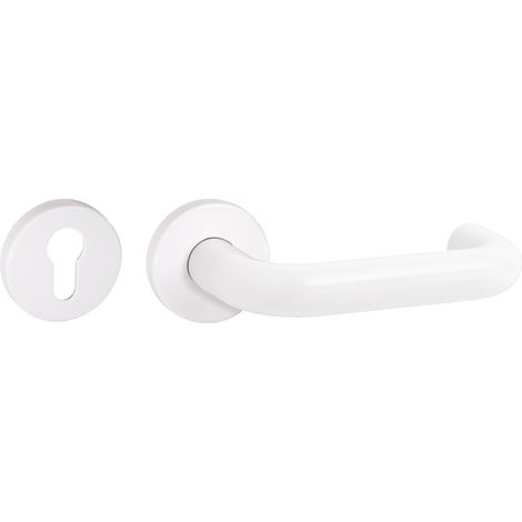 Rosettes euro HEWI Paire 52 mm Blanc capuchon rond
