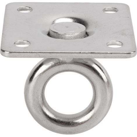 M8 Crochet en U en acier inoxydable robuste pour hamac, balançoire, fixation murale et plafond (1/5)