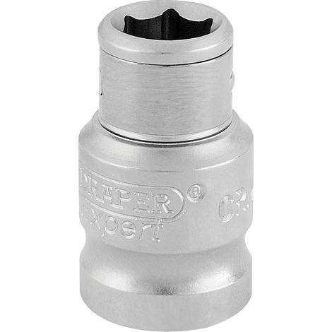 Draper 16809 Square Drive Hexagon Bit Holder Socket, 1/10 Inch (2 cm) with 3/20 Inch (3 cm) Length (1/5)