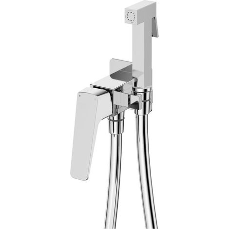 Miscealtore bidet a scomparsa in ottone finitura cromo - Vetox