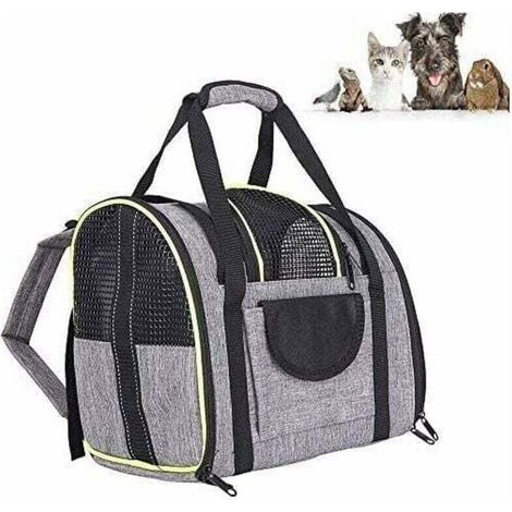 Zaino espandibile per cani/gatti, elasticità al 90%, borsa trasportino traspirante per gatti/cani di piccola taglia, zaino trasportino per gatti con tappetino in peluche rimovibile, ideale per viaggi