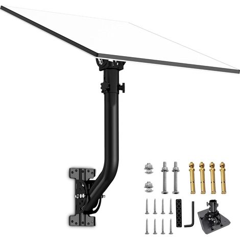 Support pour Gen 3, Fixation Murale et Toit Réglable 160°/360° avec Adaptateur de Tube, Kit Métal pour Standard 4/4X/V3 (1/5)