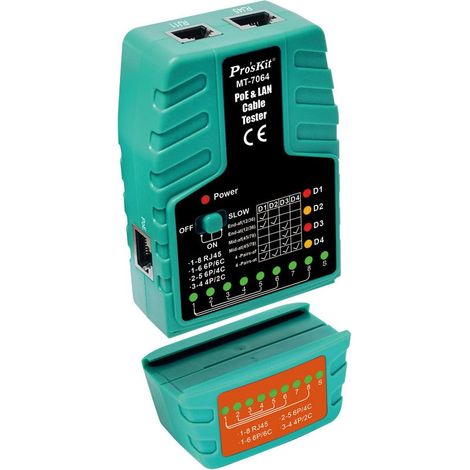 Tester Red Rj45 Lan Poe Plus Mt7064 (1/3)