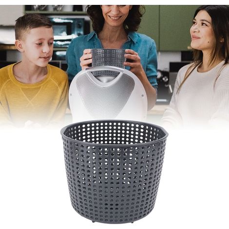 Panier de Salade Panier Filtrant pour TM5 TM6 Panier à Saladier Pratique Rotatif pour Lavage et Séchage Rapide (1/5)