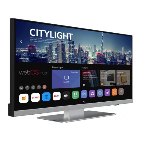 Smart Tv 19" Google Tv 12v Full Led Equinoxe Camping-car & Van