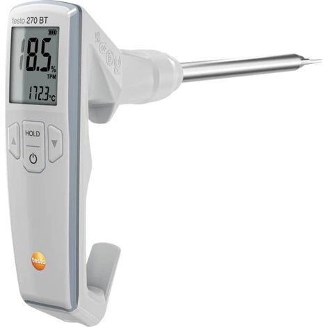 testo 0563 2770 Tester per olio di frittura +40 - +200 °C Sensore tipo PTC Conforme HACCP, IP65 (1/4)