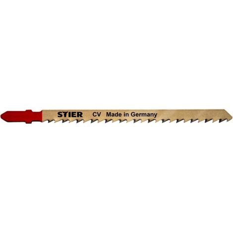 Lame de scie sauteuse STIER ST 145/4/1,70 universelle bois pour coupes à angle droit dans des matériaux épais 20 pièces (1/4)