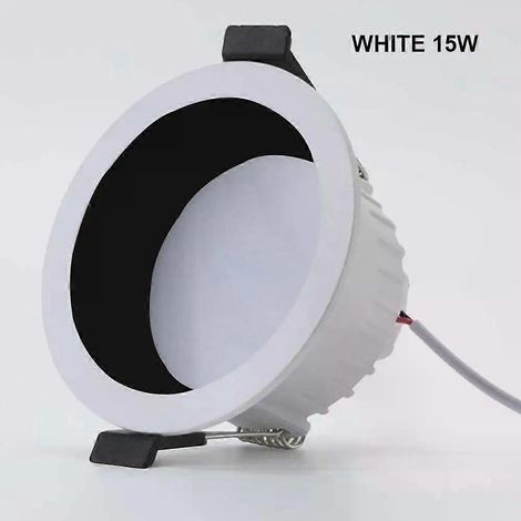 - Spot LED encastré intelligent 4 pouces, compatible avec Alexa, contrôle via application. Plafonnier intelligent RGB blanc/blanc/blanc, commande vocale, 15 W. (1/5)