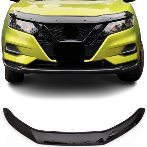 Deflecteurs capot de voiture pour Protection pour Nissan Qashqai 2017-2021 Noir (1/5)