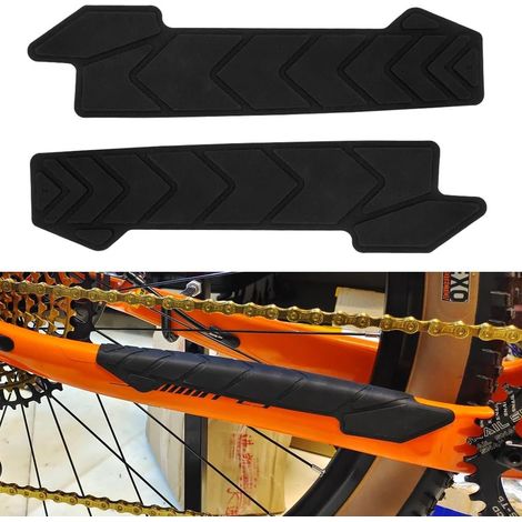 Stück Fahrradkettenschutz, Fahrradrahmenschutz, 3M-Klebehalter, gute Klebrigkeit, langlebig, leicht