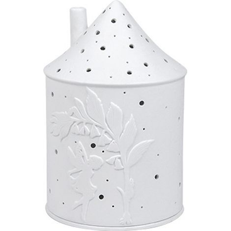 bougeoir-Grande porcelaine-forme d'église en porcelaine mate (1/5)