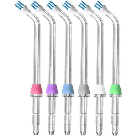 Embouts de rechange Waterpik pour chasse-plaque - Lot de 6 pour hydropulseur (1/5)