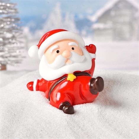 Boule De Neige - Décoration De Noël Avec Père Noël Et Bonhomme De Neige - Pour Intérieur Bureau Ou Boutique - 1 Pièce (1/5)