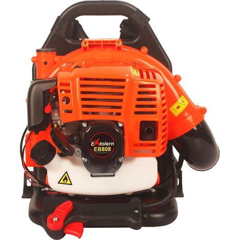 43 CC Backpack 2-Stroke Leaf Blower, 40mm Bore, Petrol, Air-Cooled Blade Blower, 530 CU.ft. per Minute, 2 HP, Snow Blower (1/5)