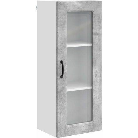 Maison Exclusive - Pannello lavastoviglie Kalmar Grigio cemento 40 x 31 x 100 cm