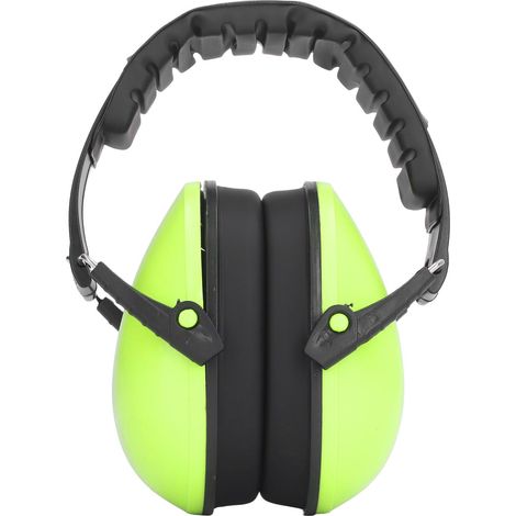 Casque antibruit vert de protection auditive NRR 21 dB, confortable pour le tir (1/5)