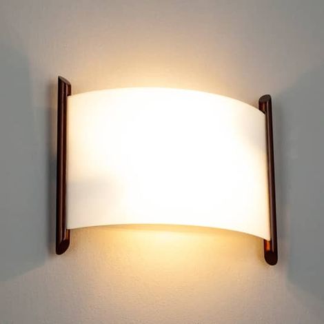 [NEUWERTIG] B-Ware Lindby Wandleuchte Filippa Wandleuchte Lampe Leuchte Wohnzimmerlampe 31cm Braun