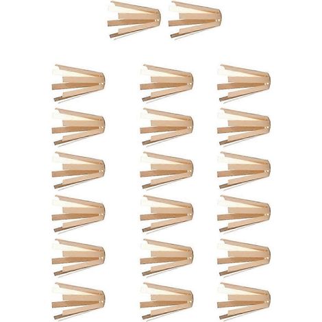 20 piezas de calzas de pulpo para golf, adaptadores espaciadores de latón para varillas de golf, adaptadores de calzas para palos de golf.