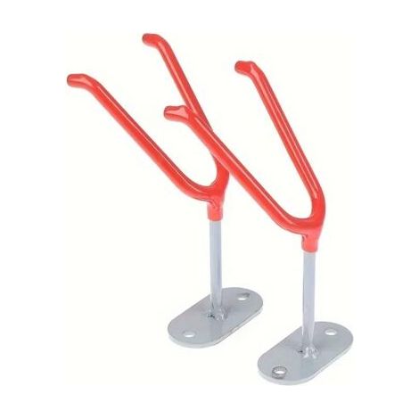 Lot de 2 supports muraux pour pistolet pulvérisateur de peinture, support mural pour peinture sur banc mural (1/5)