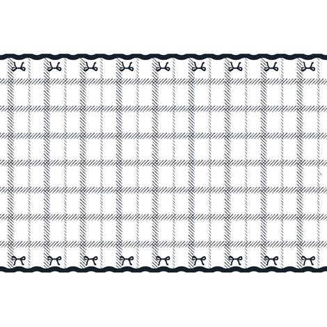 Nappe à nœuds, couleurs assorties, 180 x 120 cm (1/4)