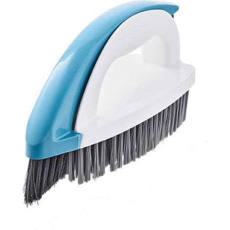 Brosse de nettoyage pour sols, murs, éviers, baignoires et carrelages, tête de brosse amovible (1/5)