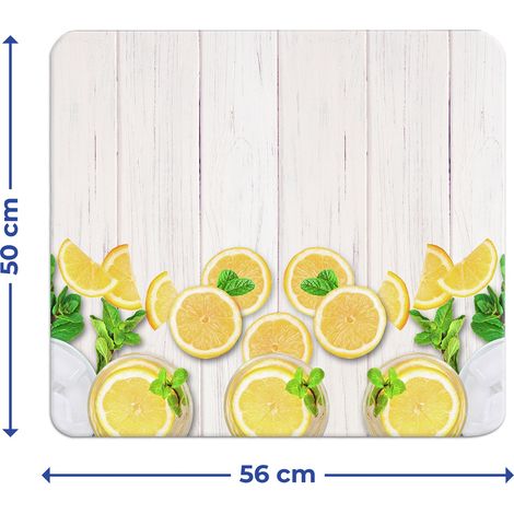 Wenko Piastra di Protezione Lemonade Trasparente 56x50 cm (1/5)