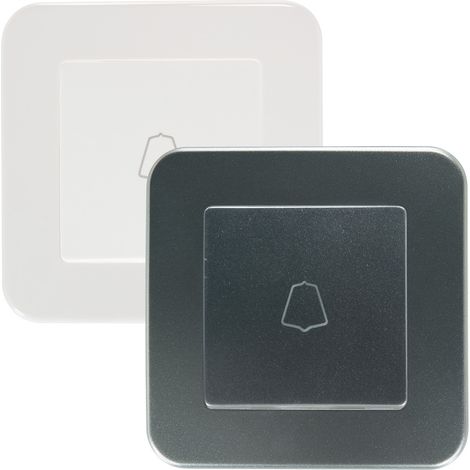 Interruptor Pulsador con Marco Classic Blanco