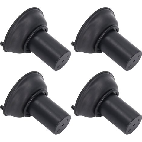 Paquete de 4 diafragmas de vacío para carburador para Vmax 1200 (VMX1200 1985-2007) (1/5)