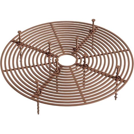 2-teiliger Übertopfschutz – Großer, kürzbarer Topf mit tiefem Stiel und Deckel – Katzen-, kinder- und haustiersicher – 52 cm – Braun (1/5)