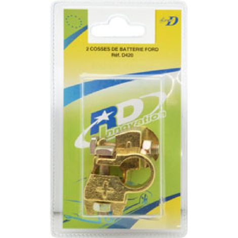 2 cosses batterie compatible avec Ford
